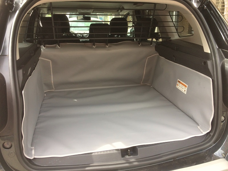 Tappetino Bagagliaio In Velour Per Dacia Duster (dal 2010) - Antiscivolo, Nero