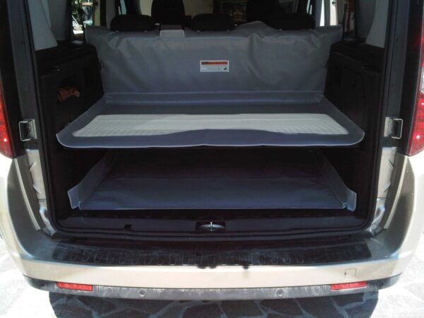Vasca Baule Su Misura Per Fiat Doblo II (2010-2022) – Antiscivolo, Resistente E Facile Da Pulire, Cod. 4158
