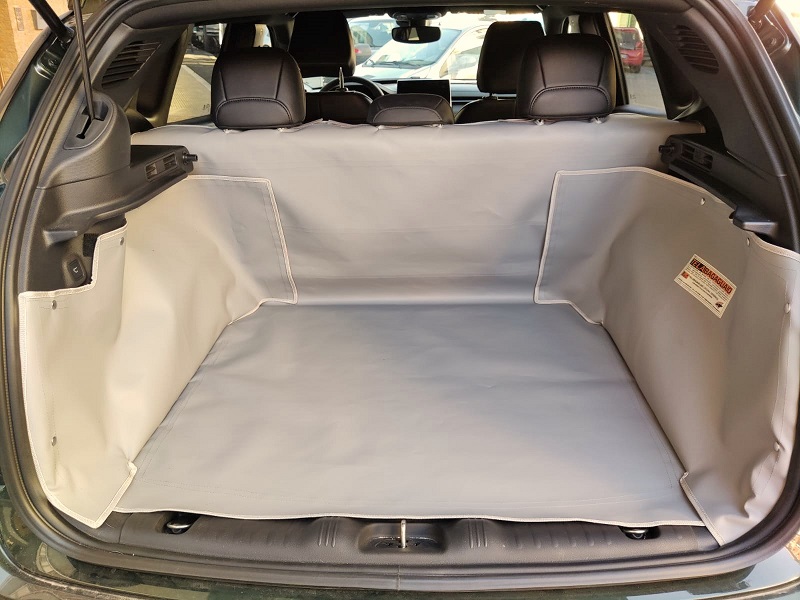 Antsvnn Set di tappetini e fodere per bagagliaio compatibili con Jeep Cherokee 2022-2014 (non per Grand Cherokee) per tutte le condizioni atmosferiche in gomma nera