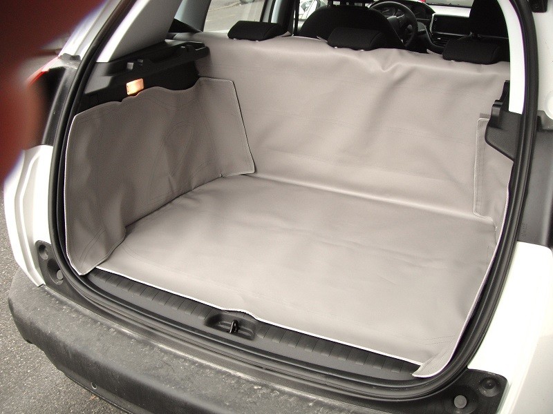 POWEC Telo Per Cani Per Bagagliaio Auto, Compatibile Con Peugeot 2008 2020-2023, Antiscivolo E Impermeabile, Protezione Da Graffi E Pelo