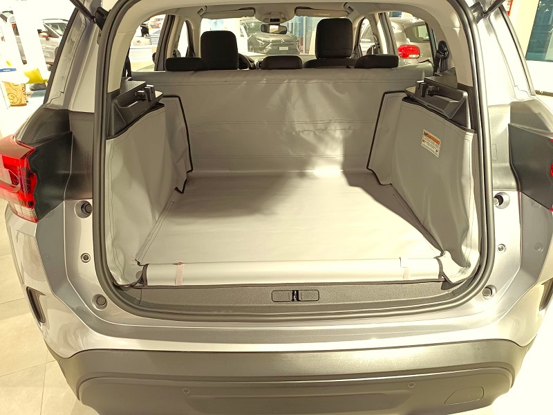 UK Custom Covers Tappetino Bagagliaio Trapuntato Su Misura Per Land Rover Discovery 5 (2017-)
